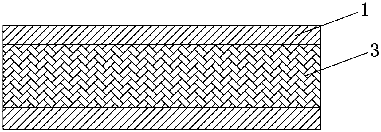 Composite double-sided metal sheet