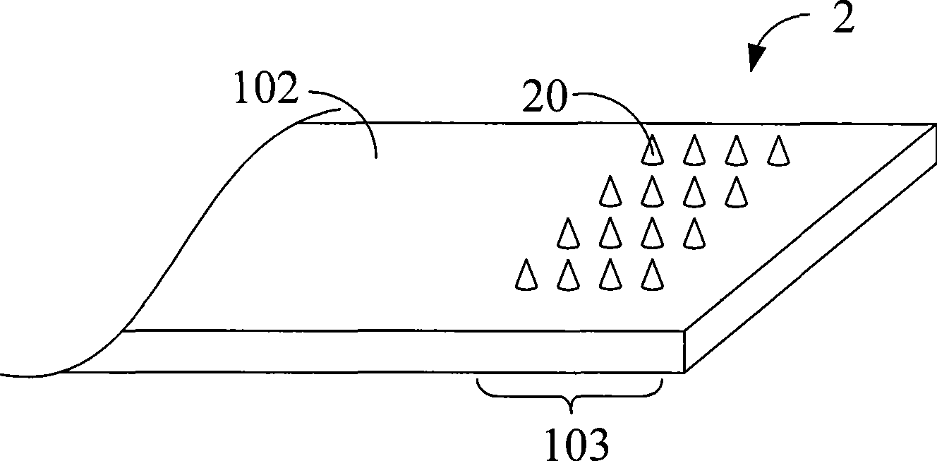 Chip encapsulation substrate assembly and chip encapsulation construct