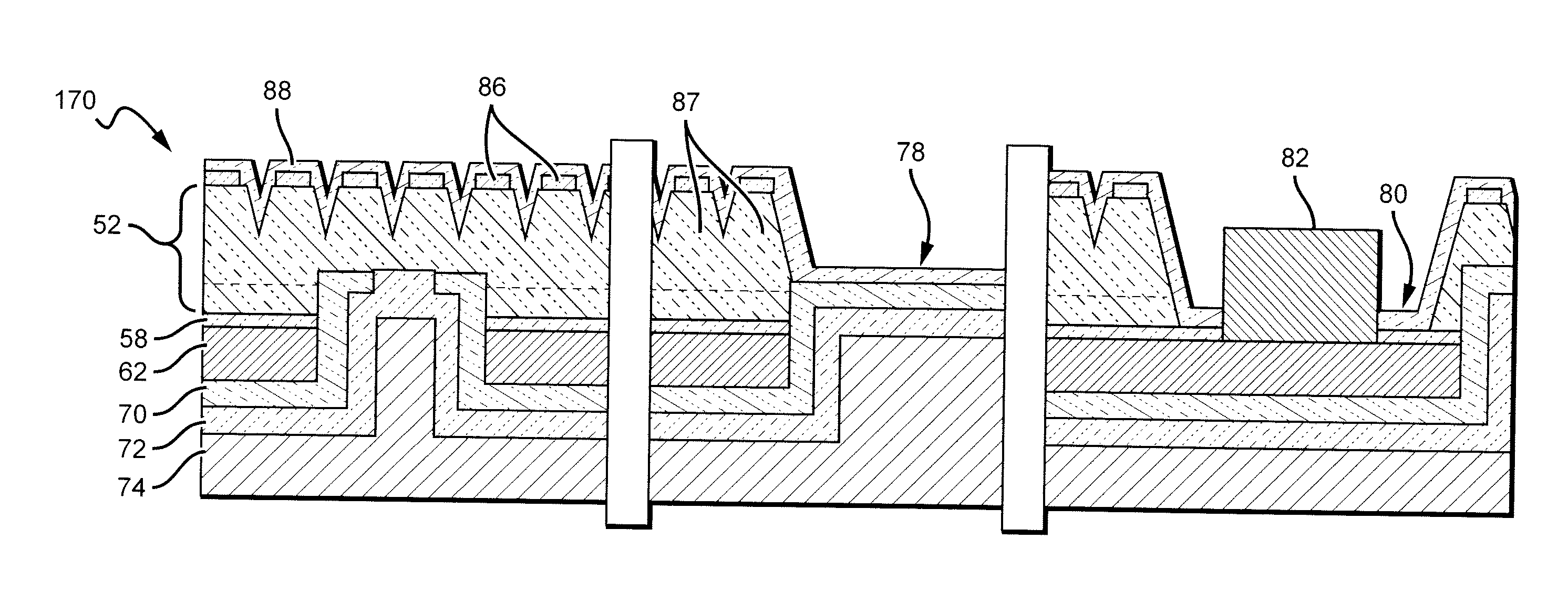 High efficiency leds and methods of manufacturing