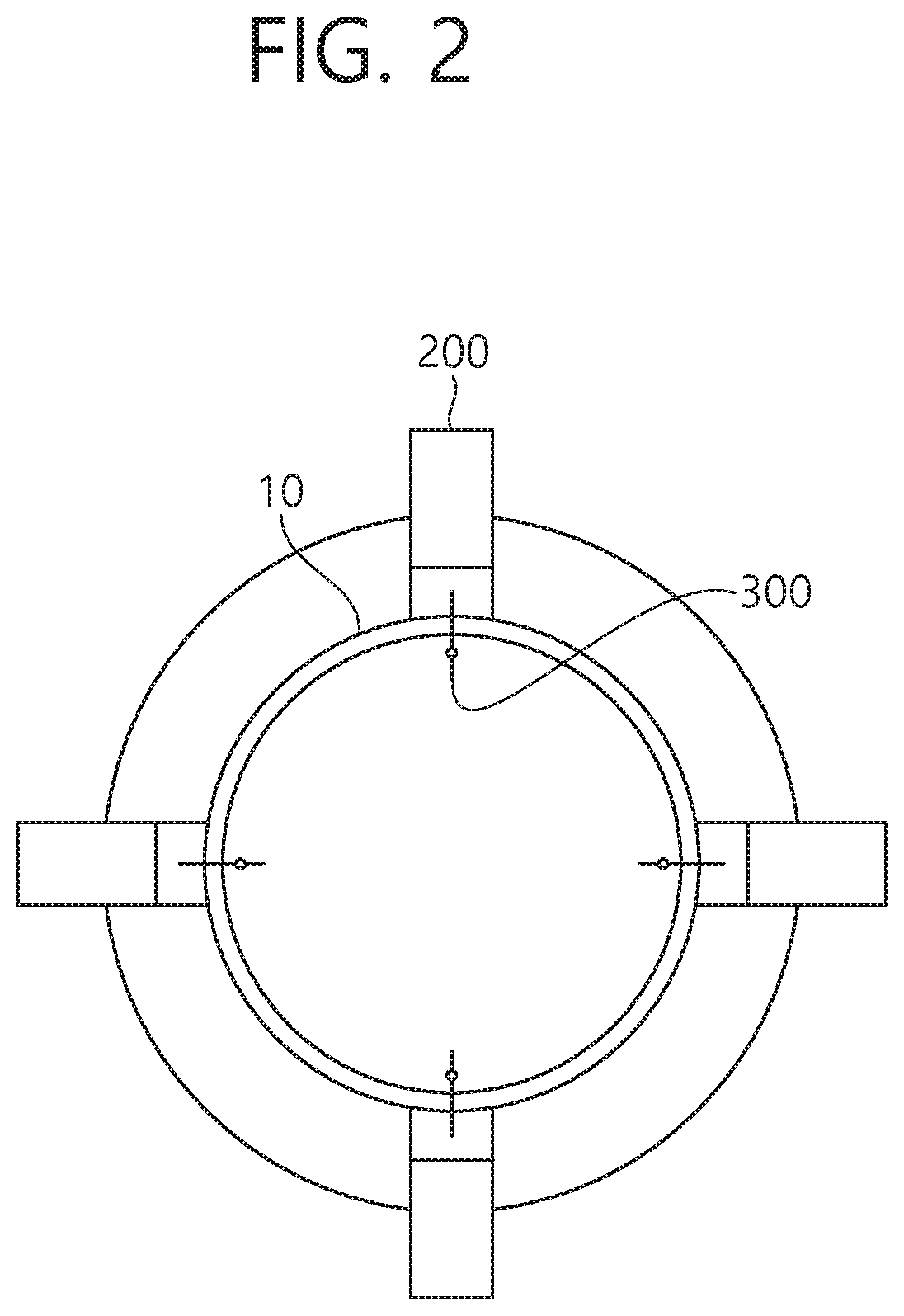 Cooling water storage reservoir and nuclear reactor building passive cooling system comprising same