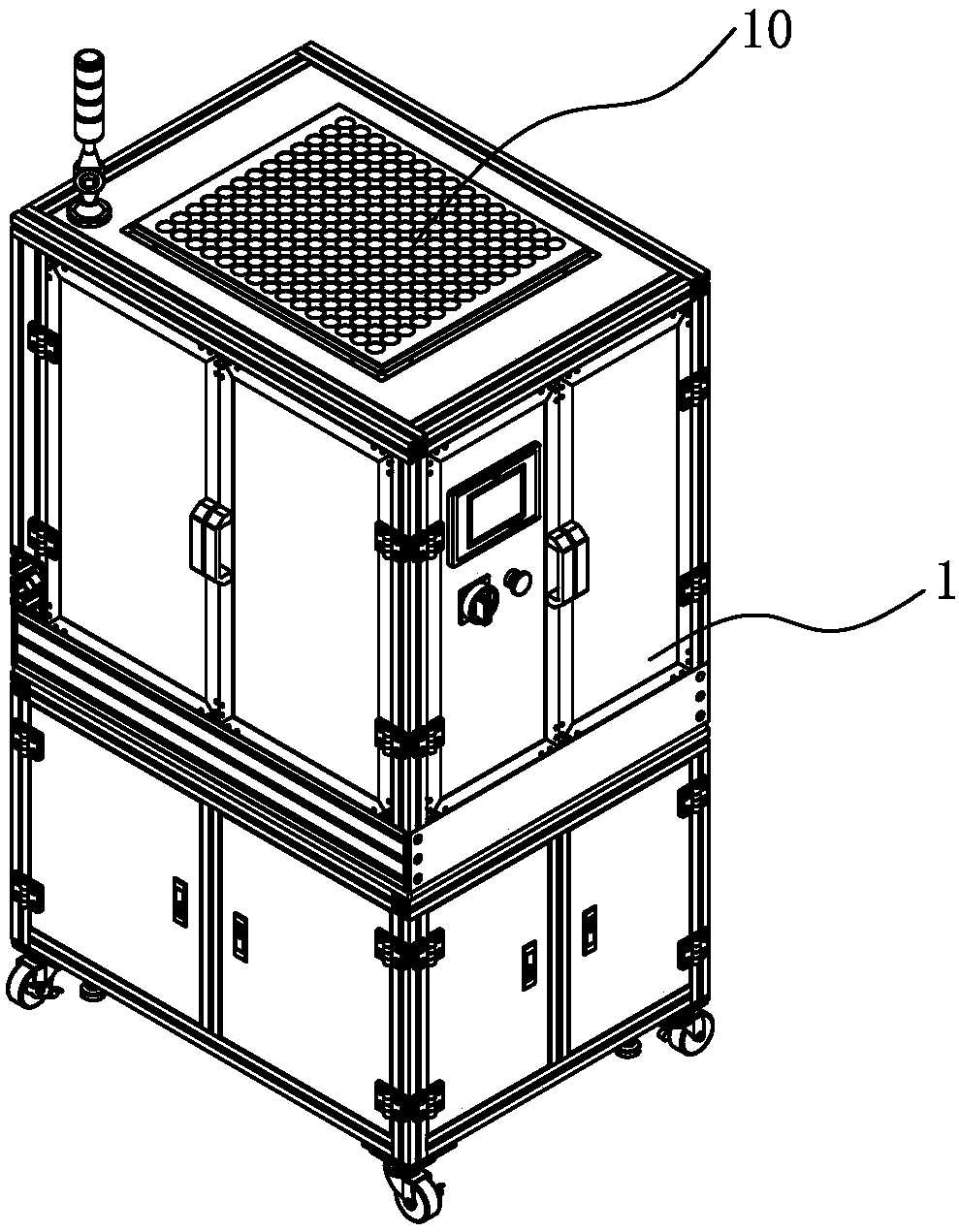 Ultraviolet testing machine