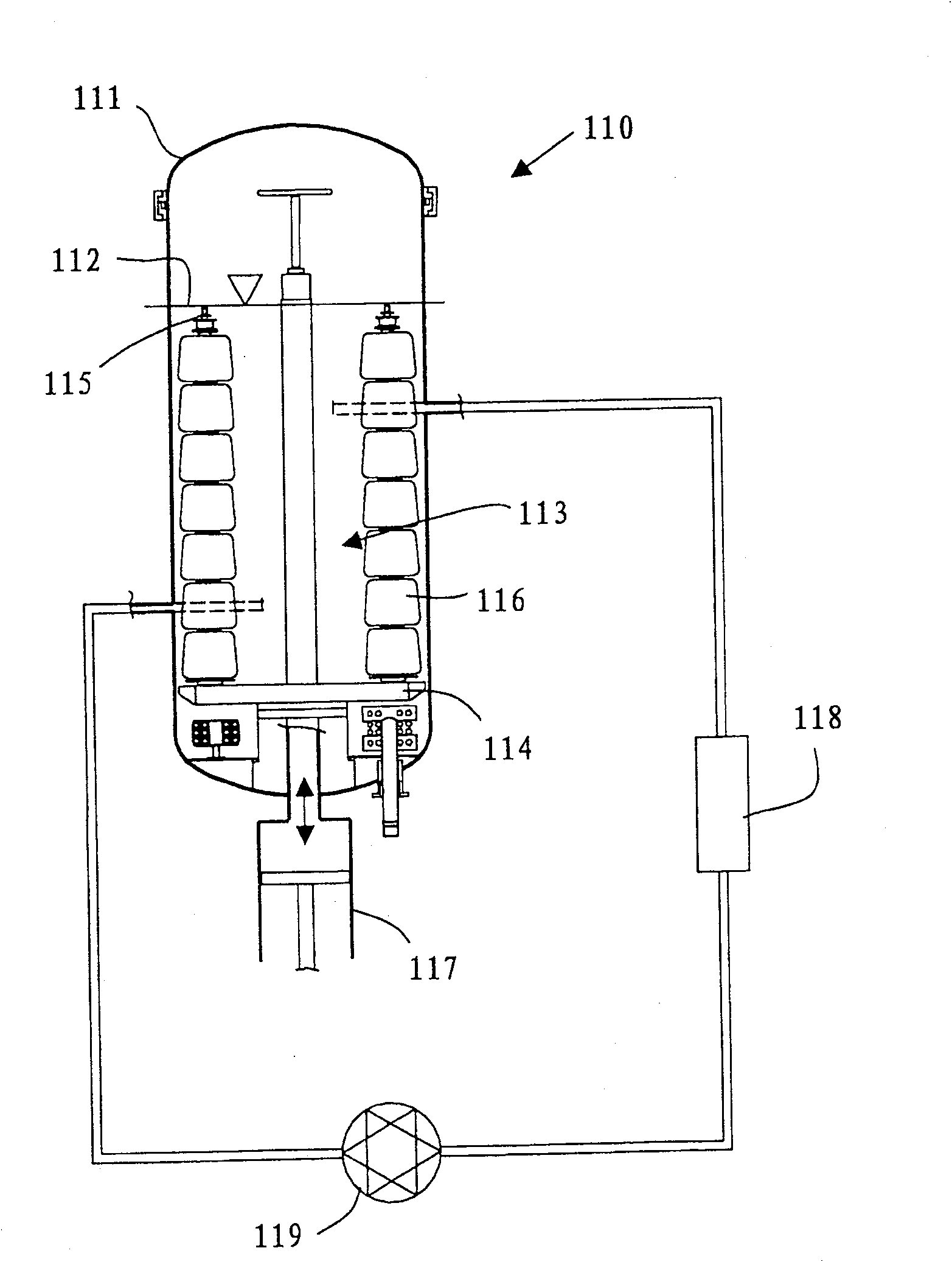 Dyeing machine capable of improving bath liquid distribution status and circulation