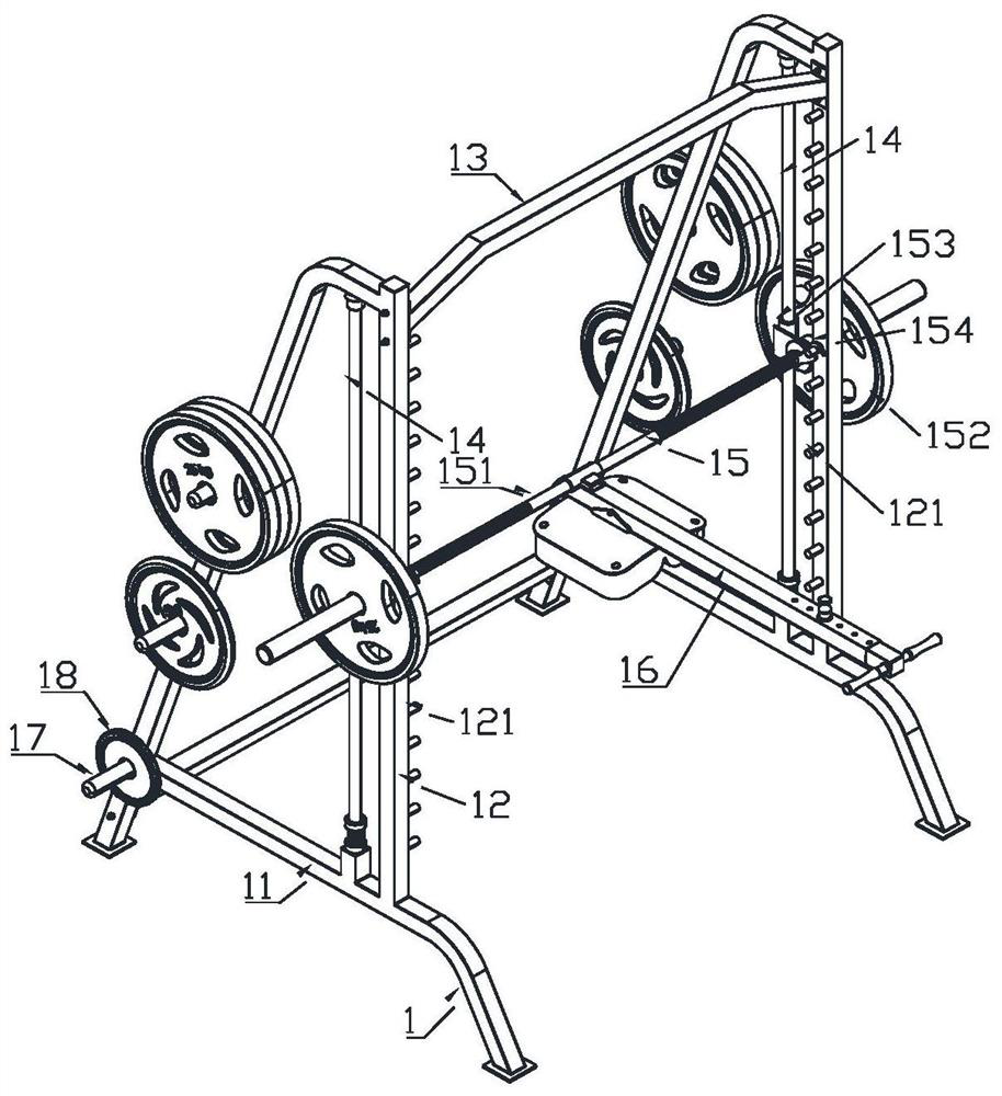 A kind of home strength training device