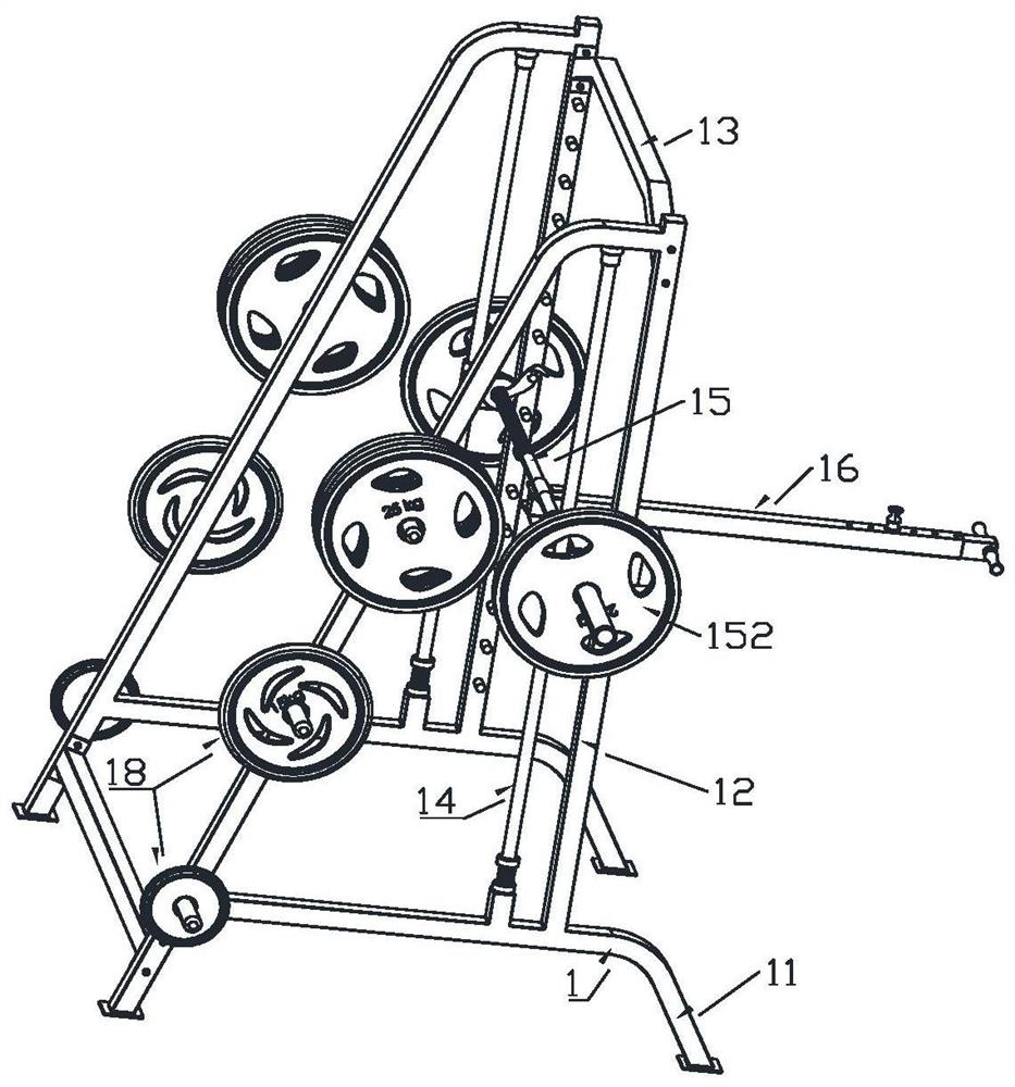 A kind of home strength training device