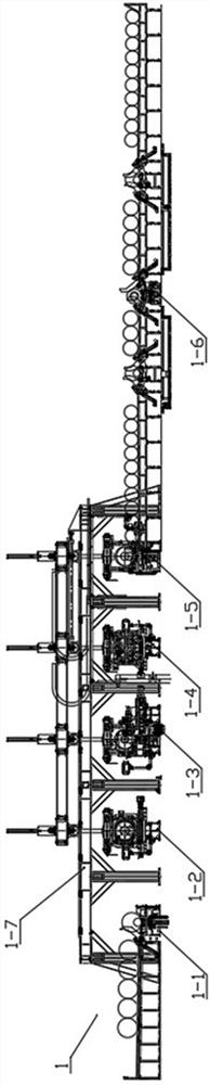 Numerical control graphite electrode and joint precision machining, detecting, assembling and packaging automation line