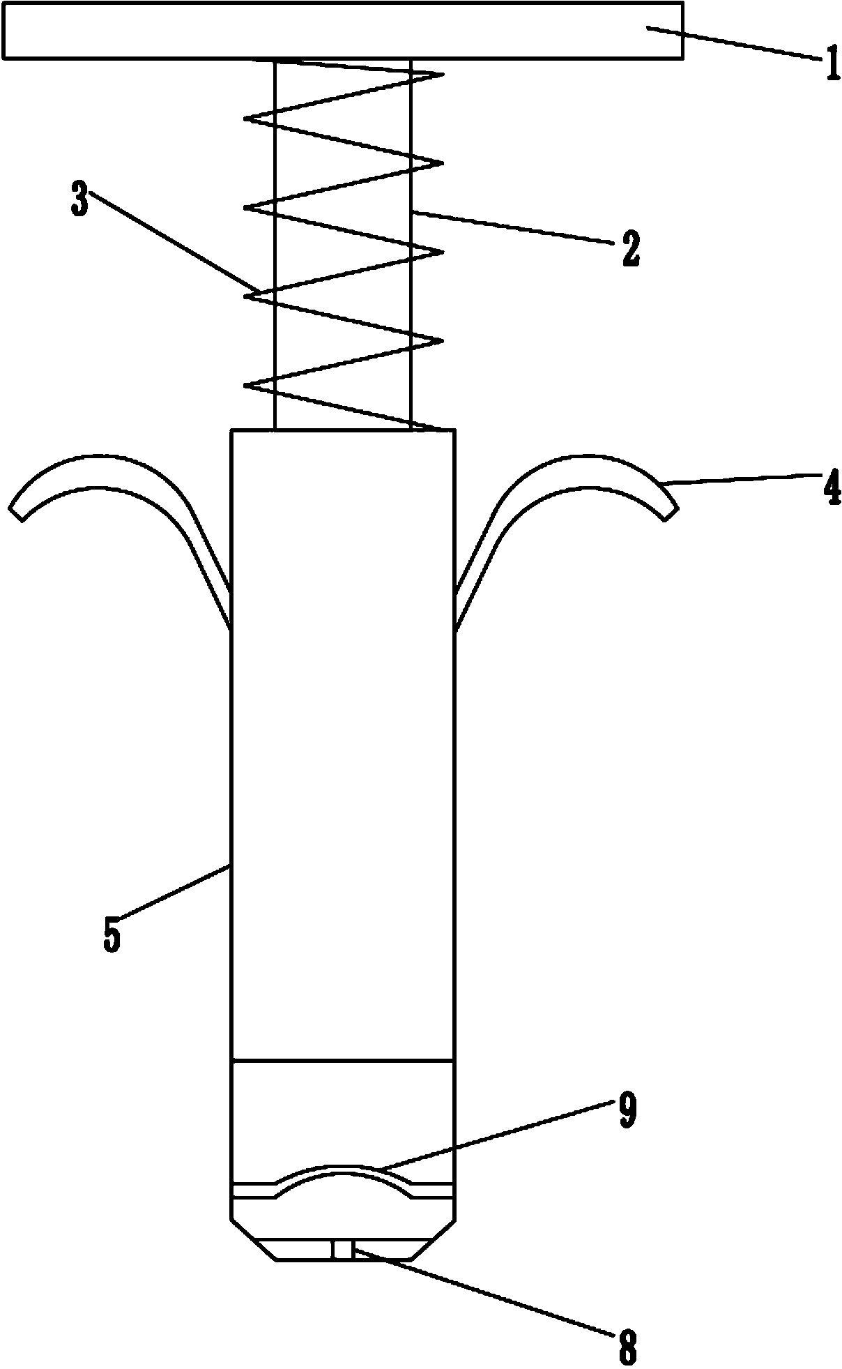 Pin remover for R-shaped pin of insulator