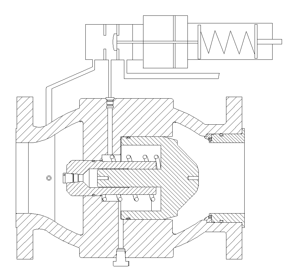 Surge protection relief valve