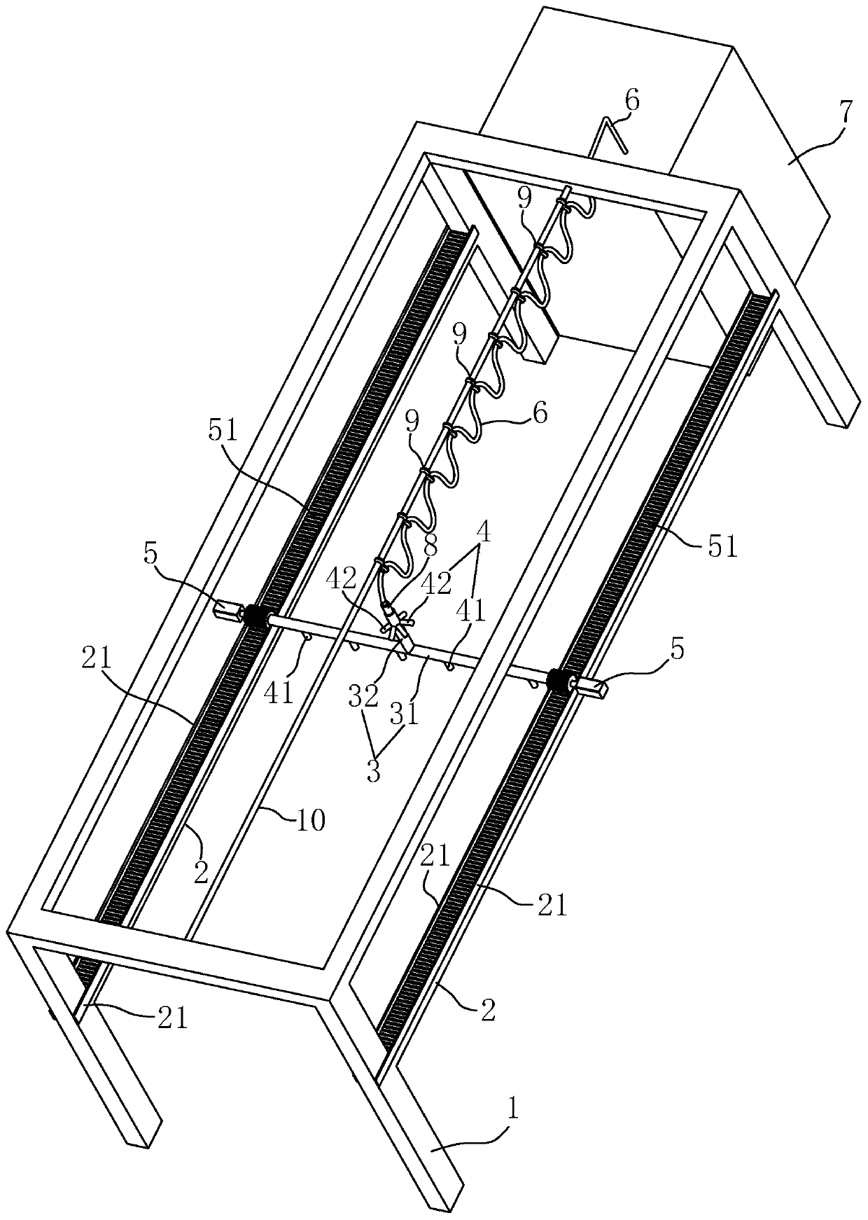 Water and fertilizer integrated micro-sprinkler irrigation system for planting tree species in mountain forests