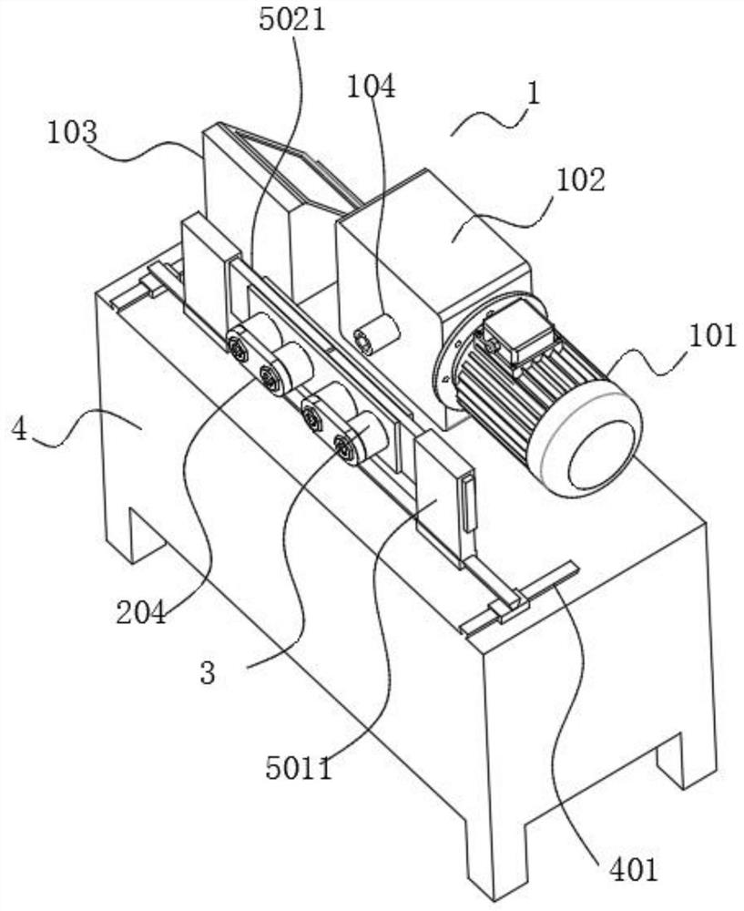 Automatic detection device for anti-slip coefficient