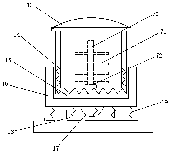 Automatic material adding and meal cooking device capable of purifying water and use method thereof