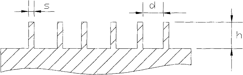 Bionic non-smooth surface film with pneumatic drag reduction effect