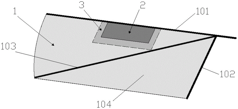 Flapping rotor wing capable of achieving lift enhancement through hole