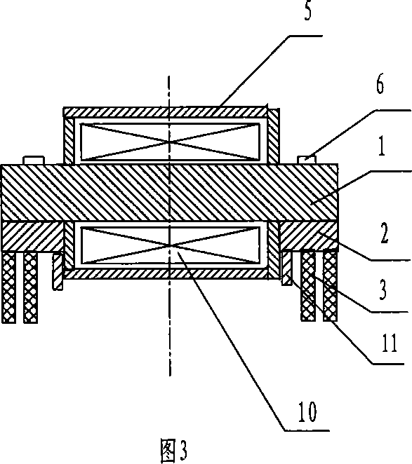 Hoisting electromagnet for elevating steel pipe