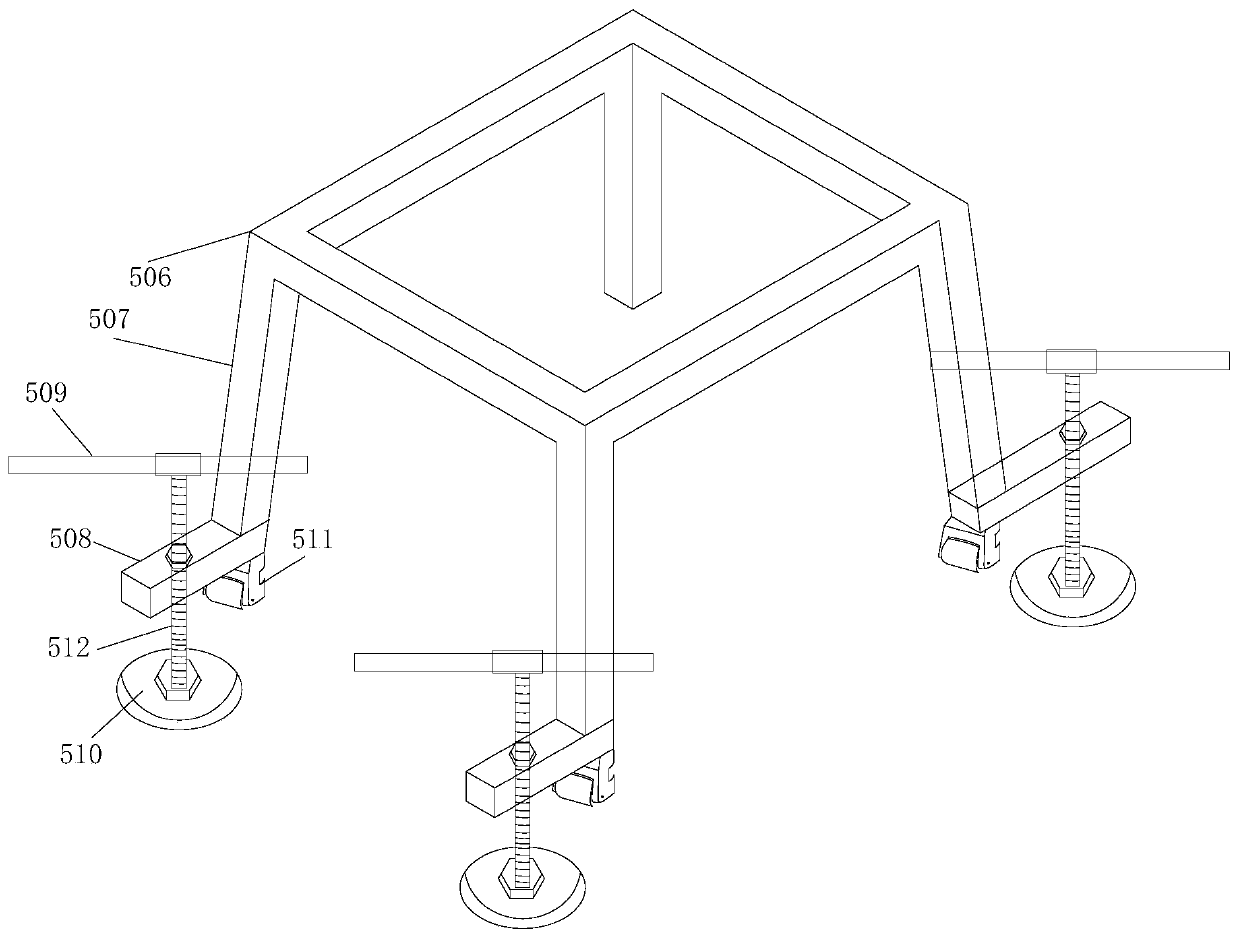 Switch cabinet suspension type current transformer mounting tool