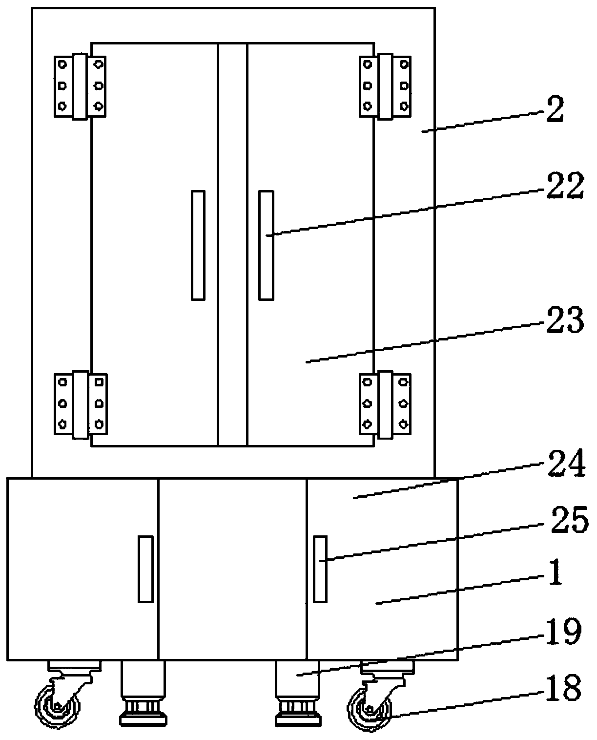 Storage rack for electronic component sales