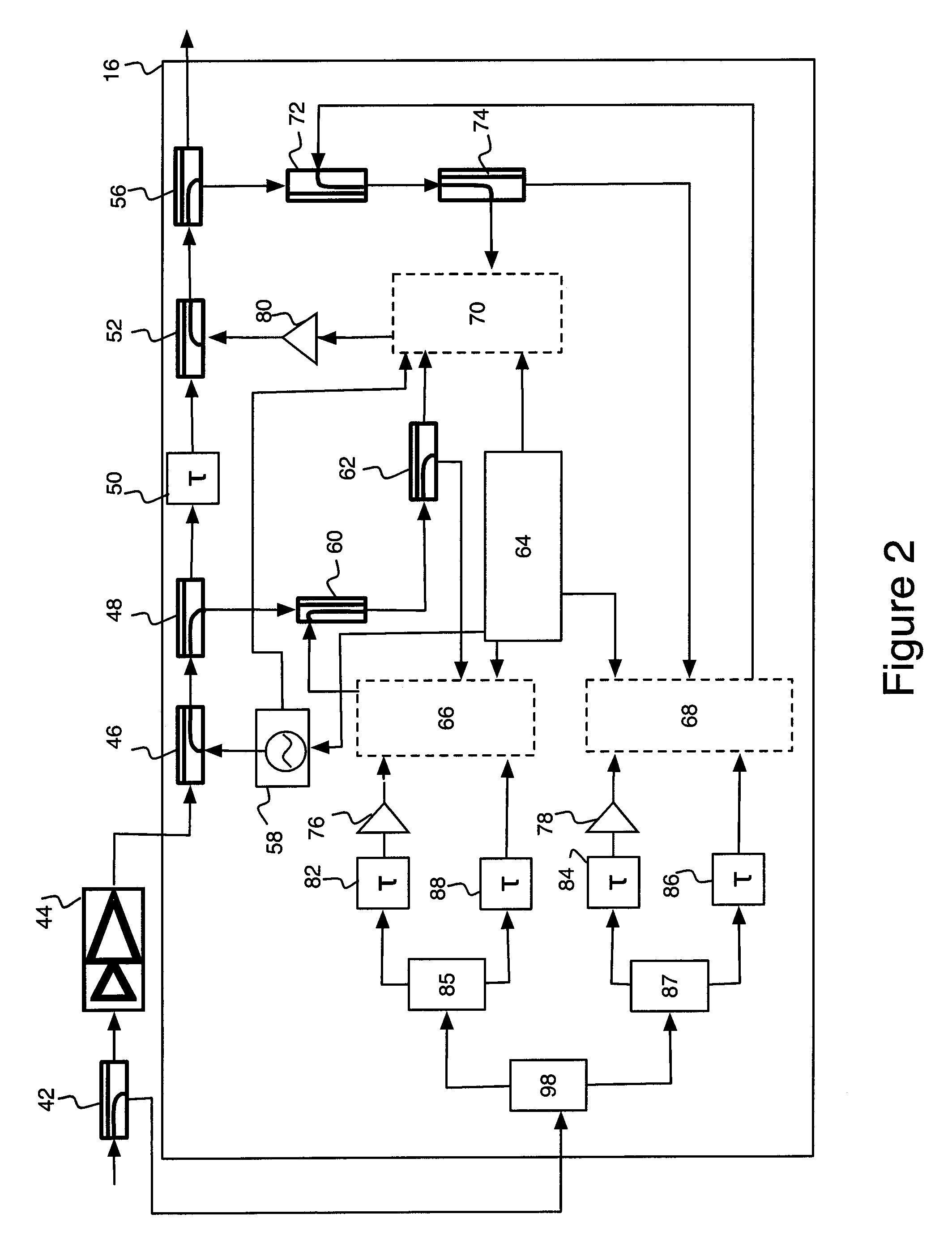 Frequency agile duplex filter