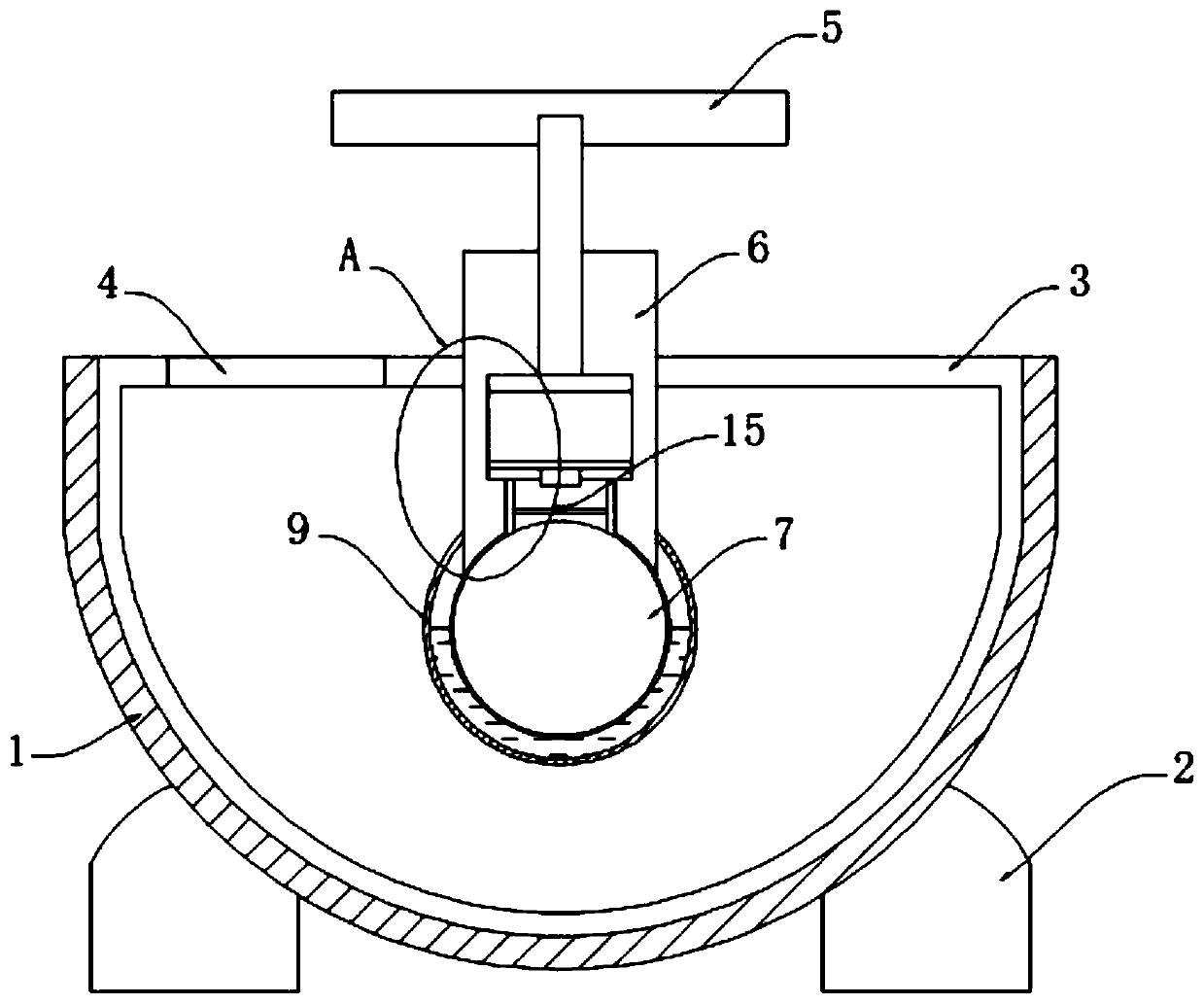 Efficient medicine grinding device