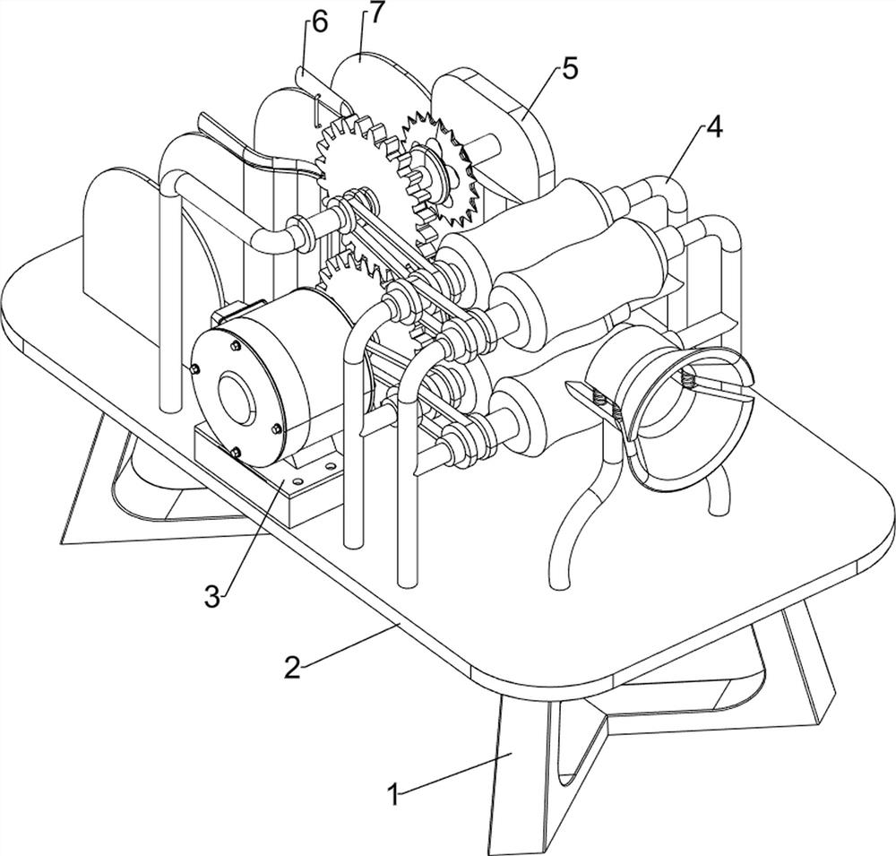 A cable core recovery separator