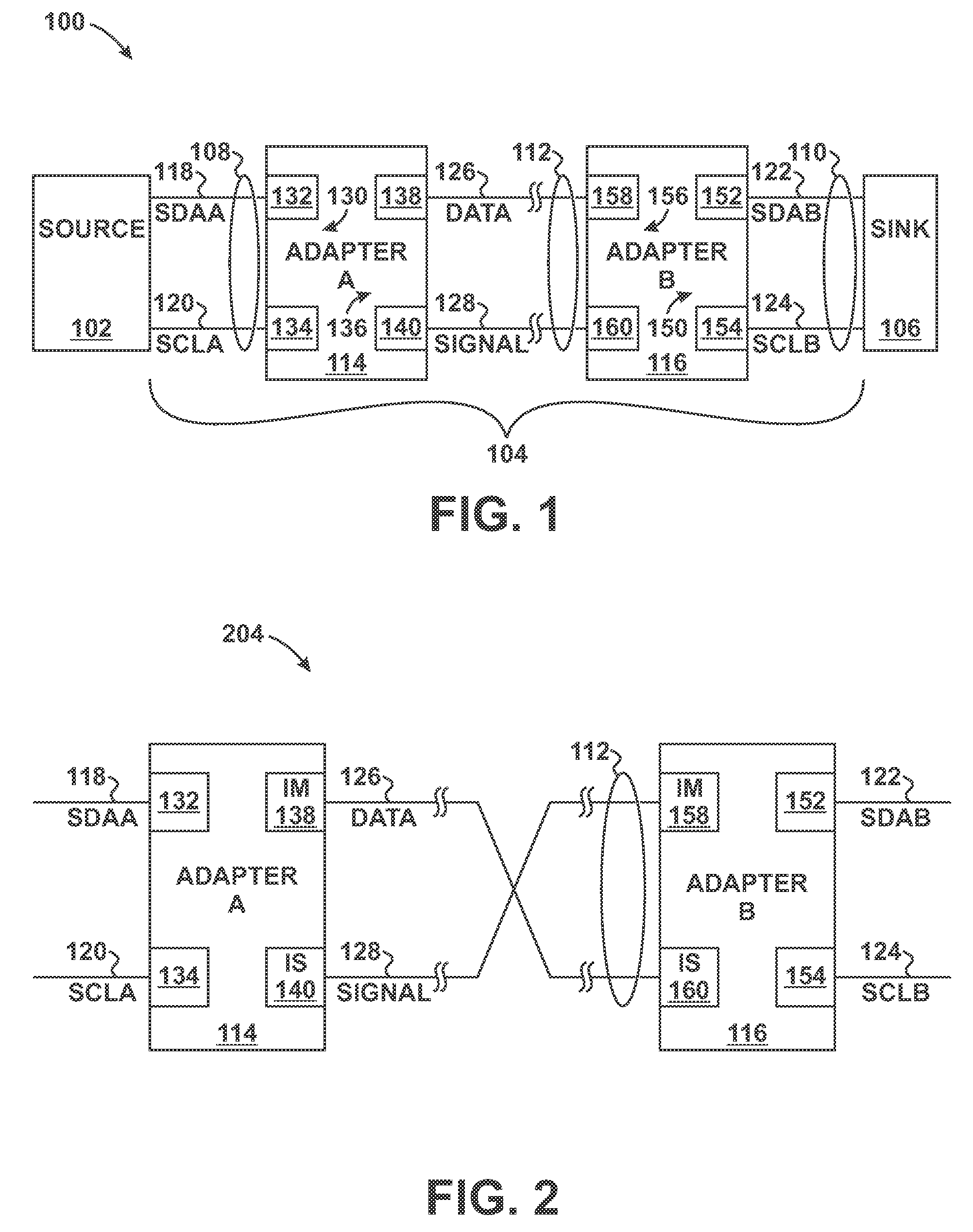 Data transaction direction detection in an adaptive two-wire bus