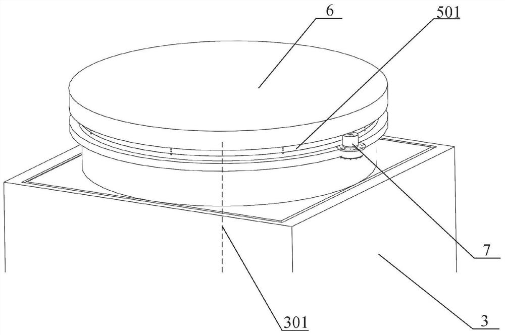 Paired-cylinder reverse-communication driving double-shaft swinging platform system