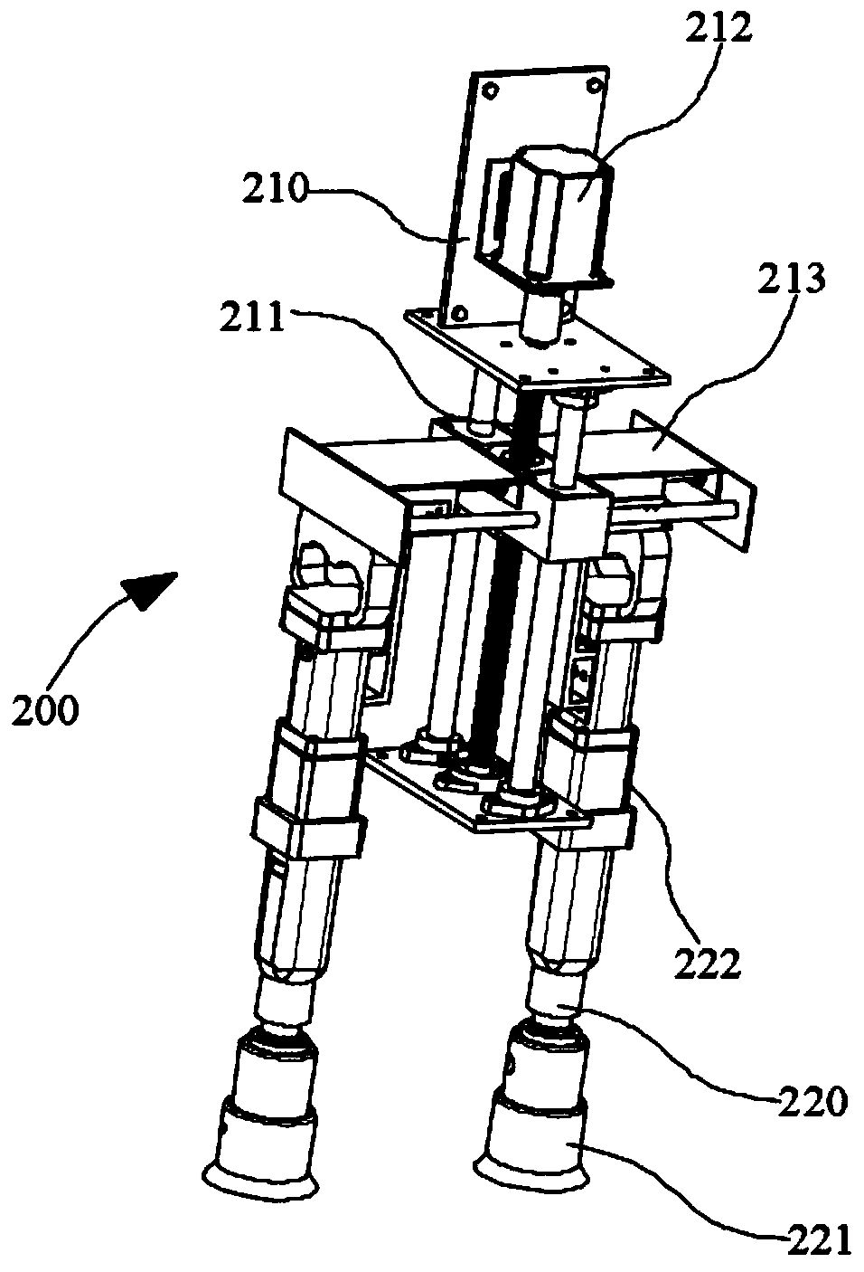 Rail nut loosening detection and maintenance device and method based on CCD camera