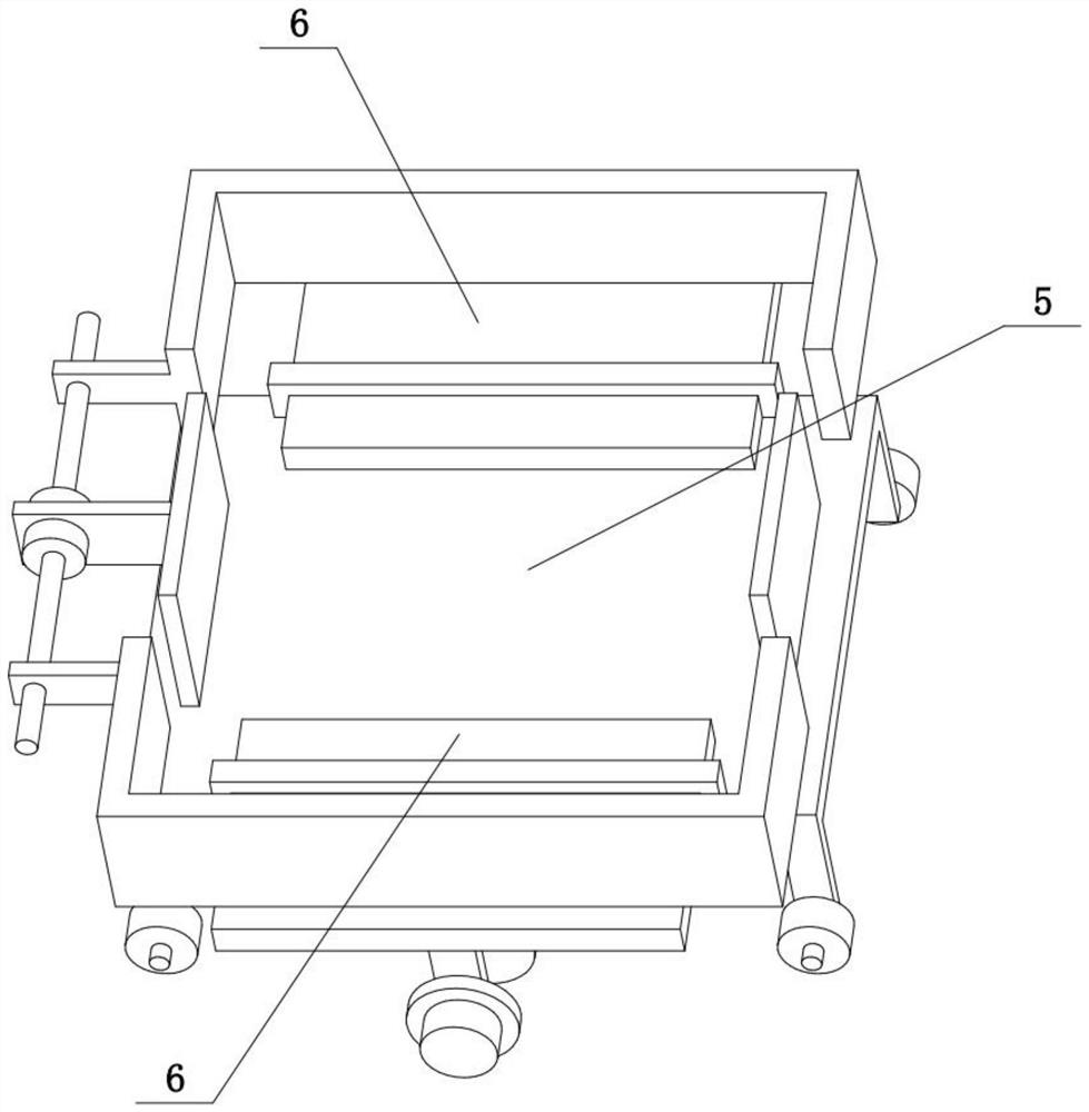 A double-layer rail transport device