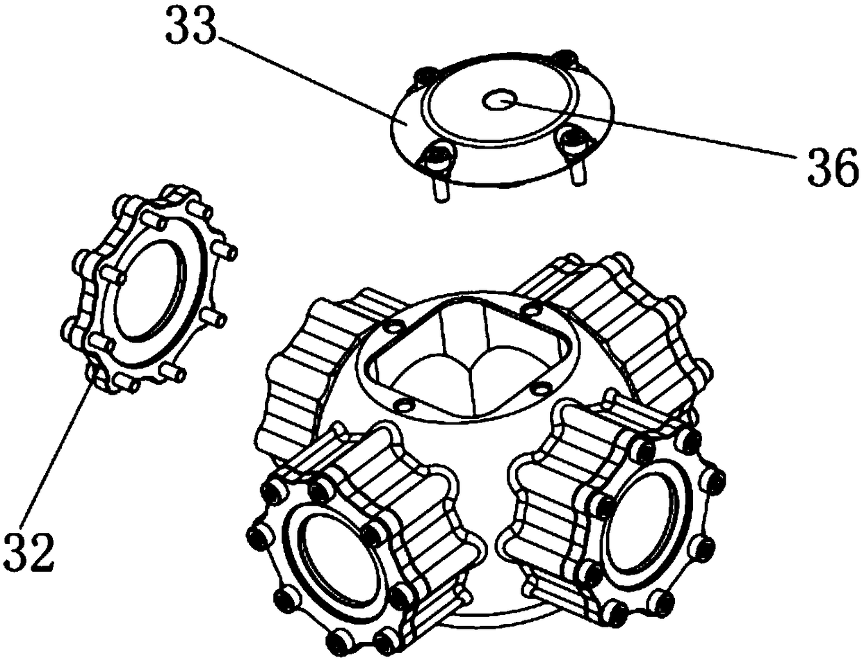 Variable pitch device and installation method thereof