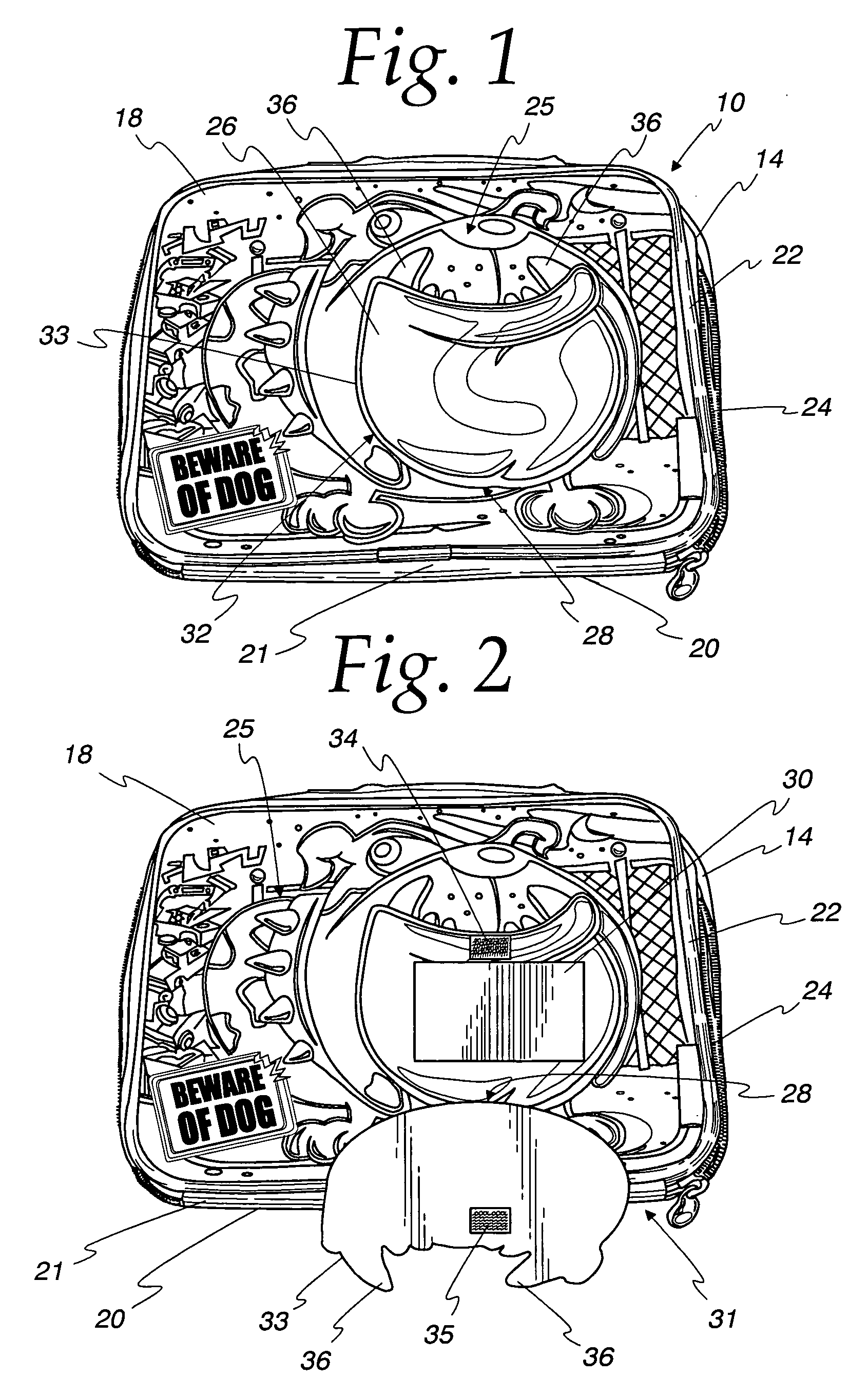 Soft-sided cooler or lunch kit with quick access flap defining a decorative figure