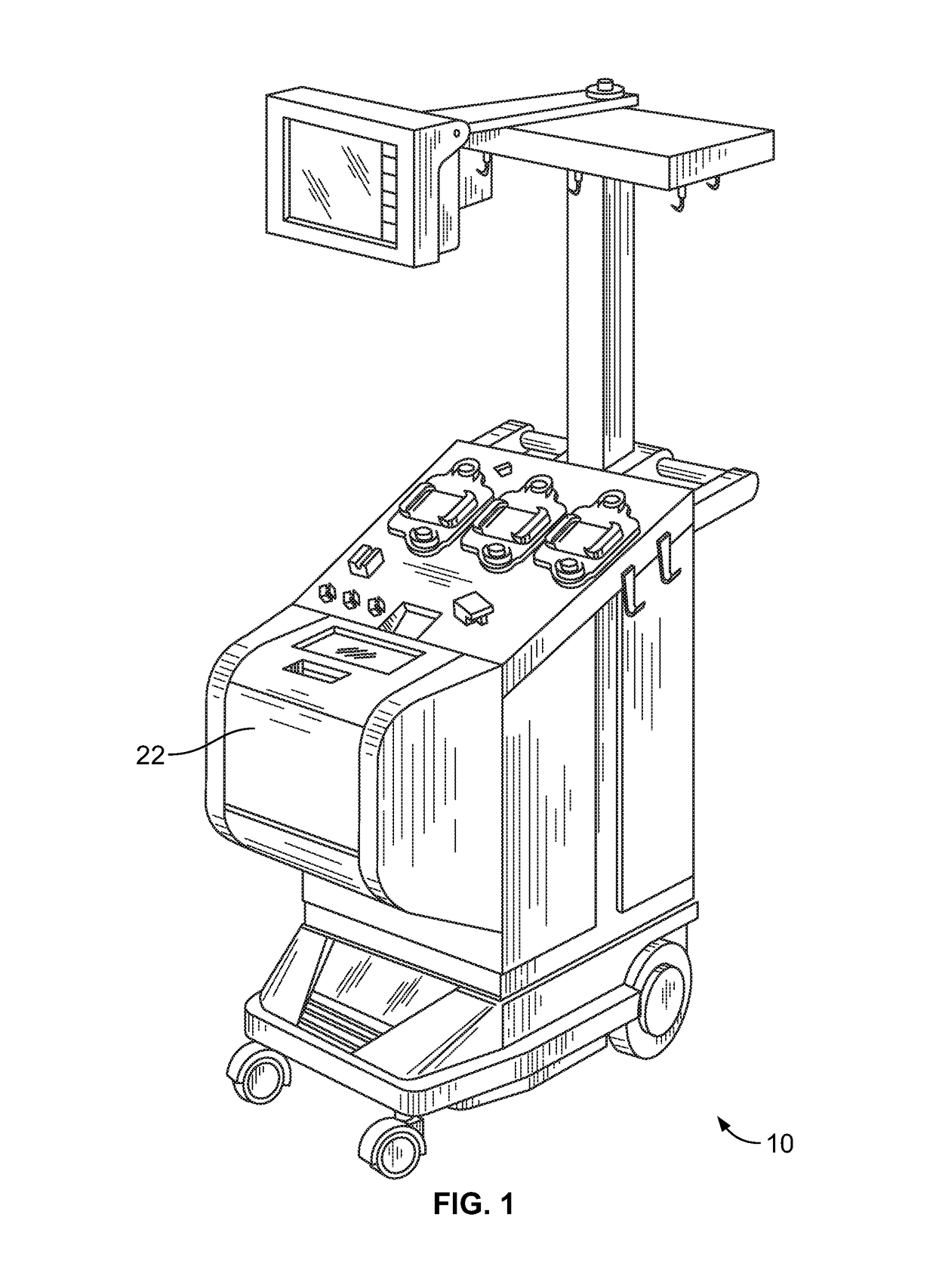 Five-port blood separation chamber and methods of using the same