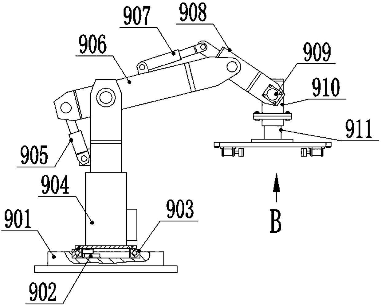 A cap press machine that can easily change molds