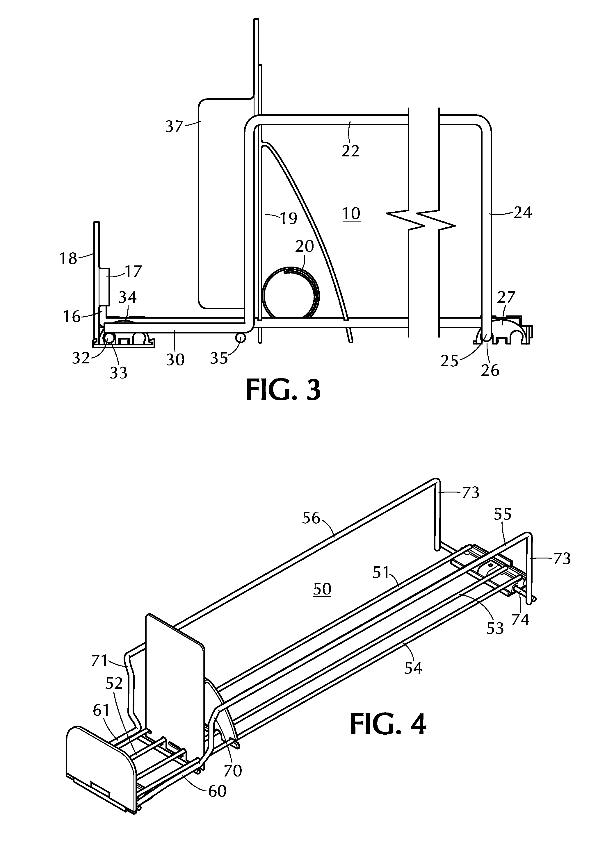 Product display tray with pull through feature