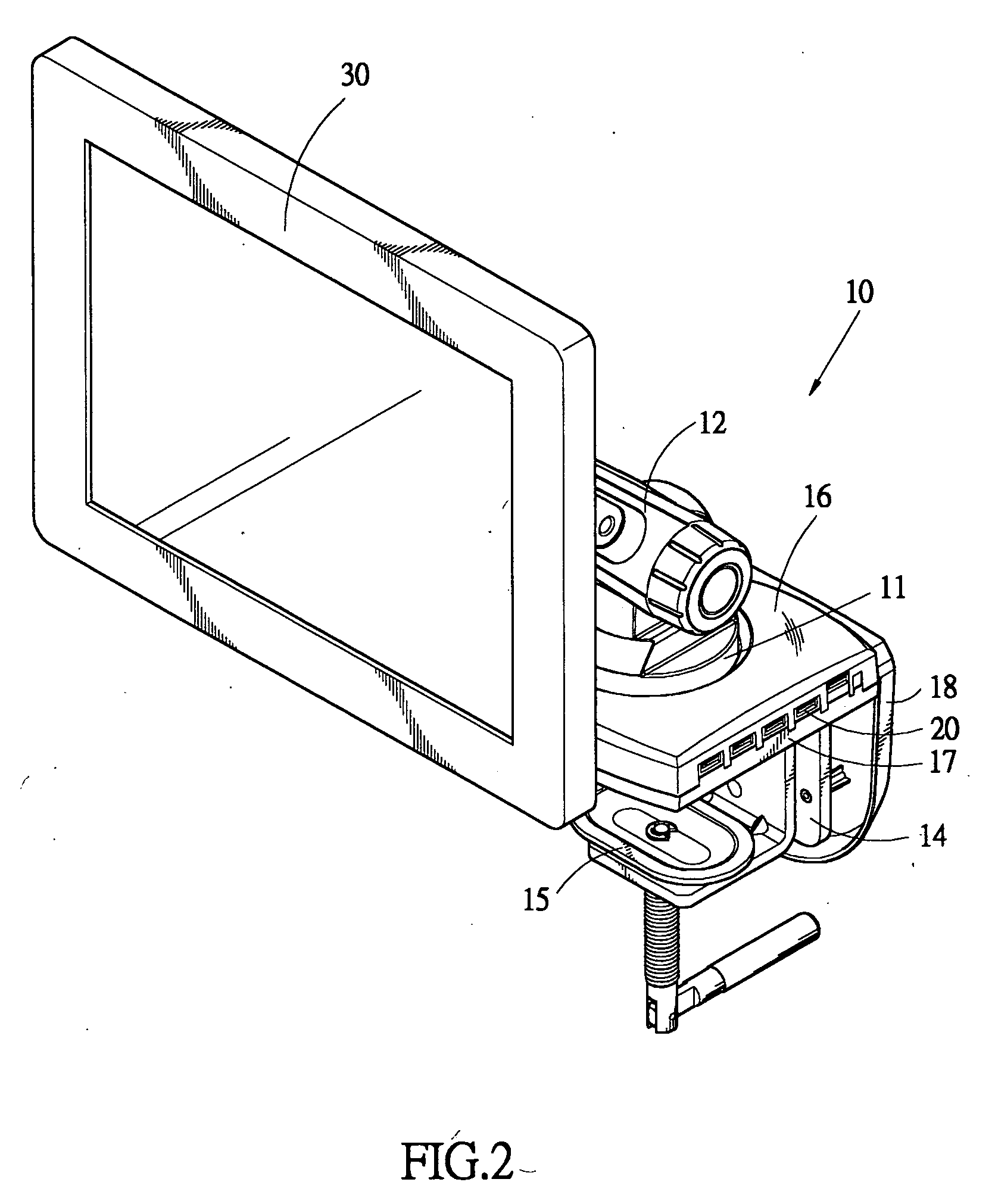 Monitor display carrier