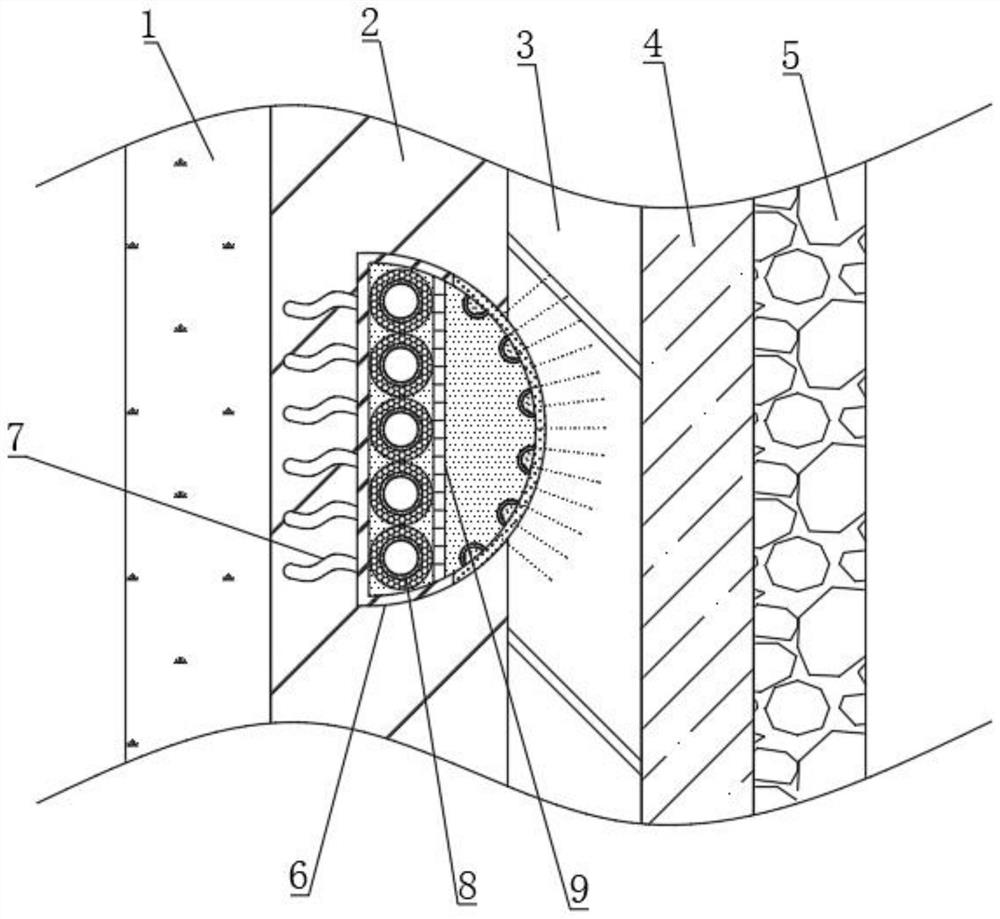 Surface anti-corrosion treatment process for 45-degree handle-free door plate