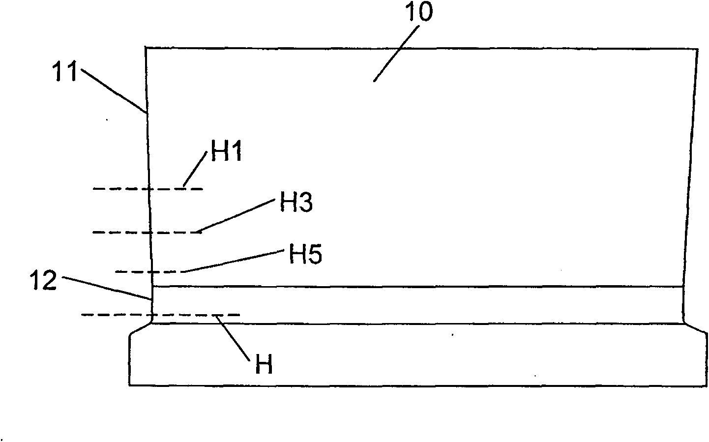 Vertical roll of vertical edger and design method thereof