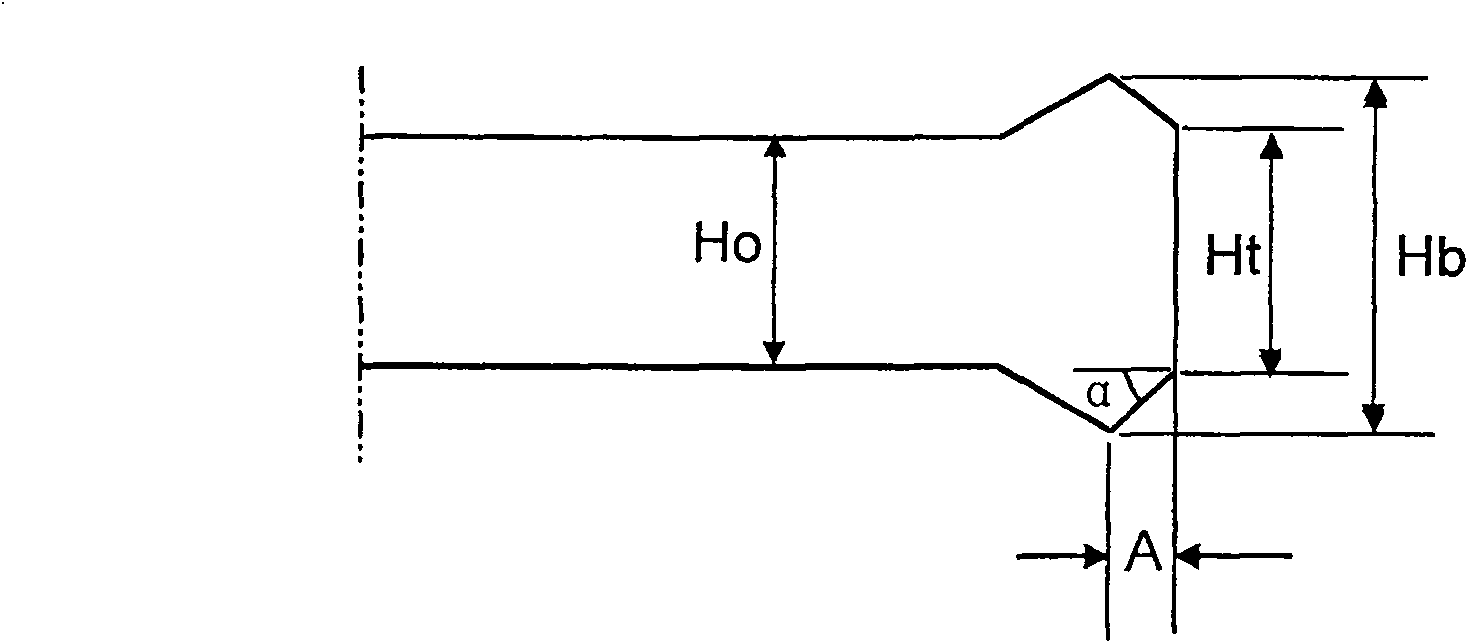 Vertical roll of vertical edger and design method thereof