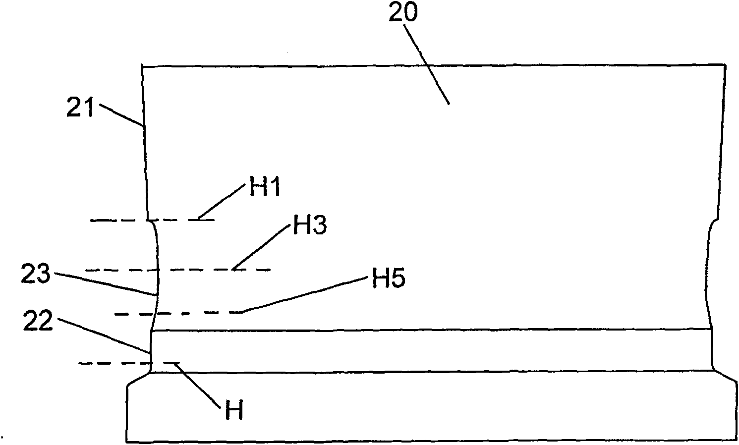 Vertical roll of vertical edger and design method thereof