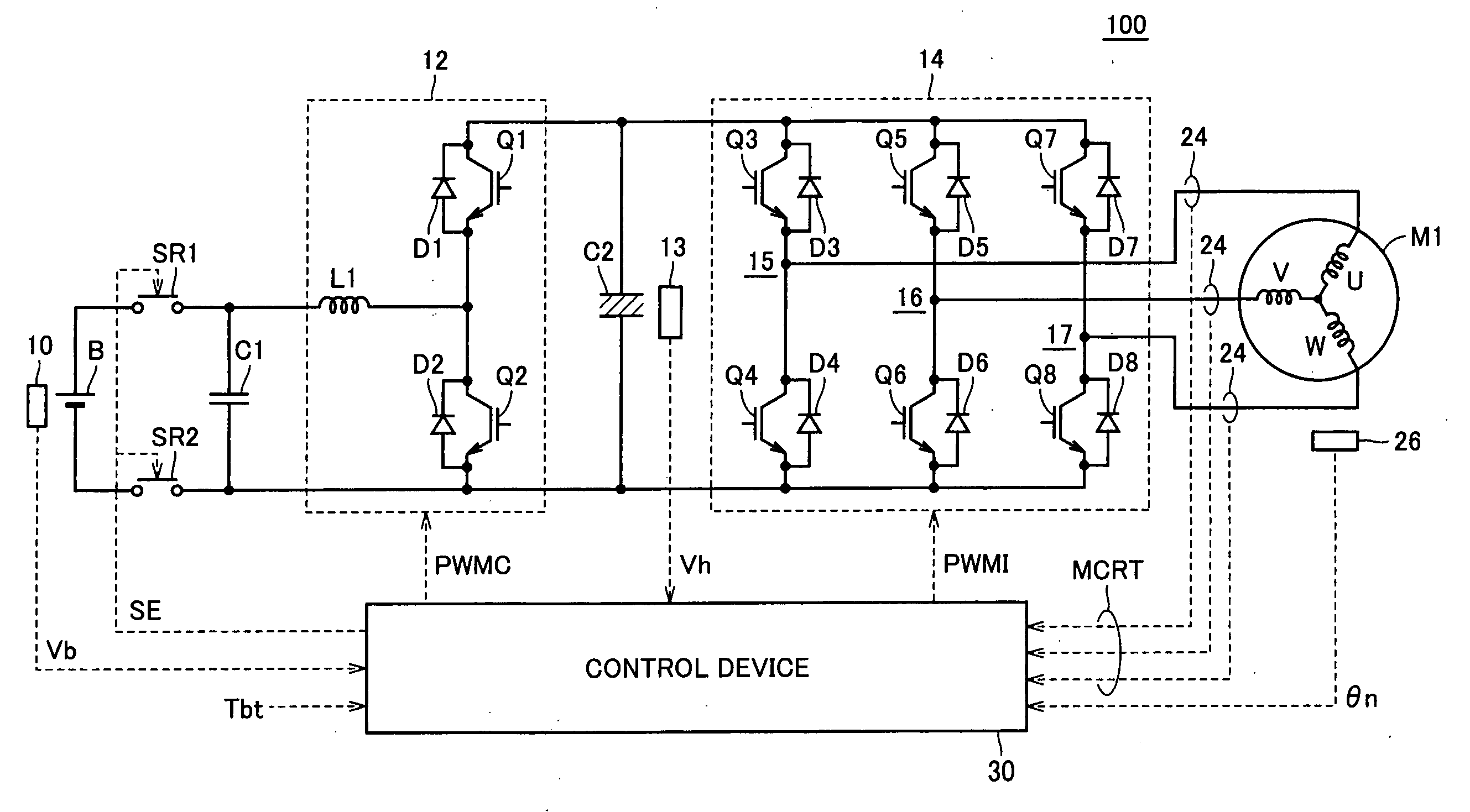 Motor Drive Device and Control Method Thereof