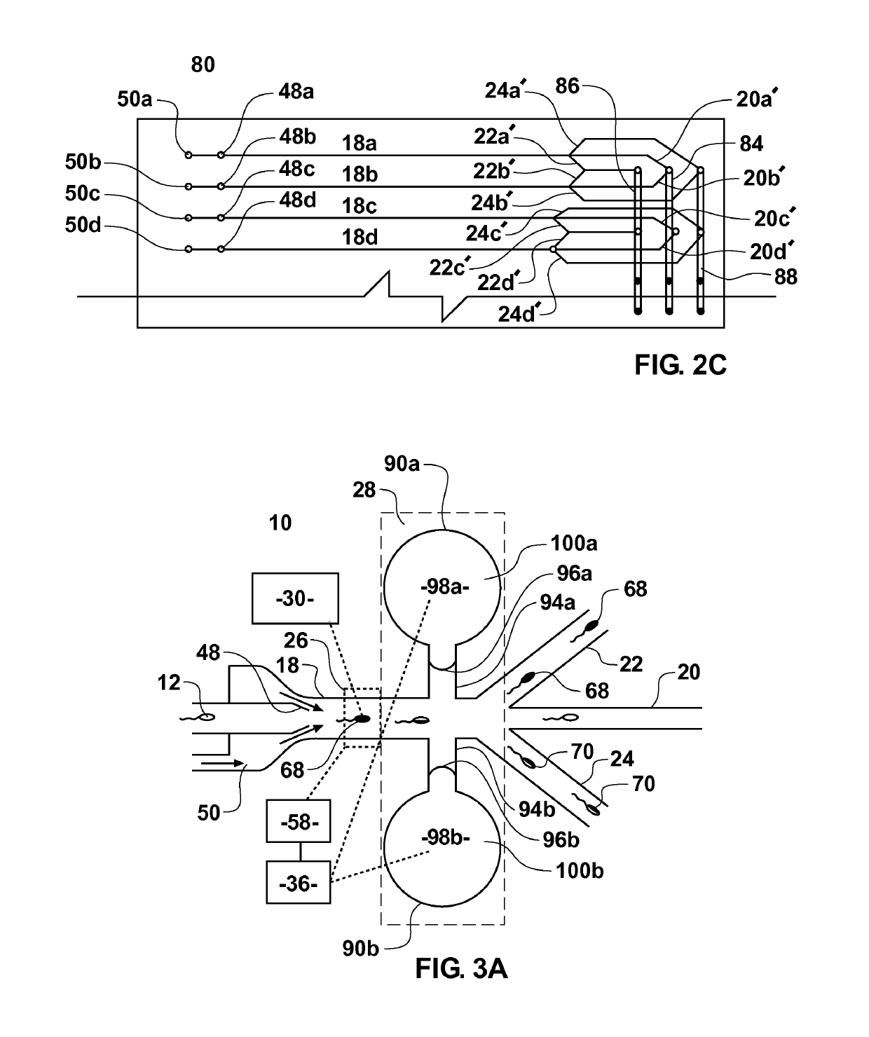 Device for high throughput sperm sorting