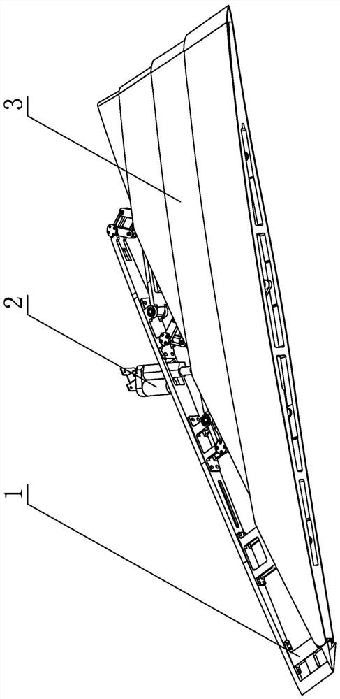 A Deformable Wing Mechanism Based on Scissor Linkage Skeleton and Sliding Skin