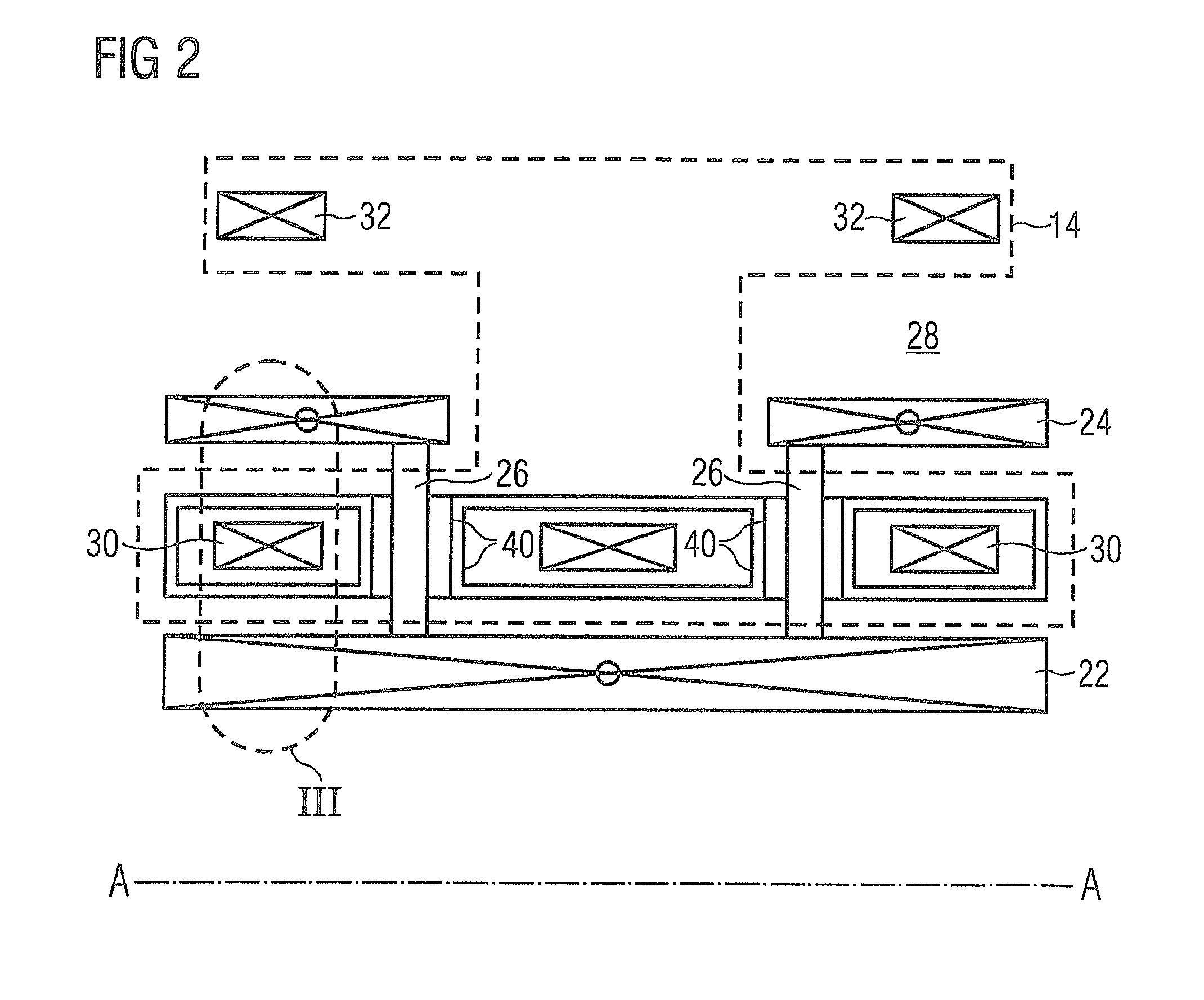 Force-compensated gradient coil