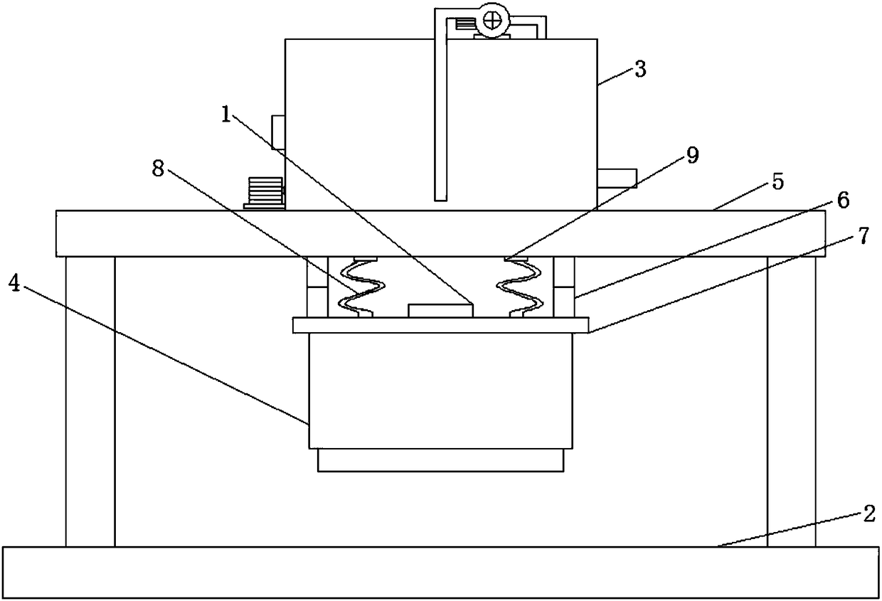 Dust collection laser cutting machine