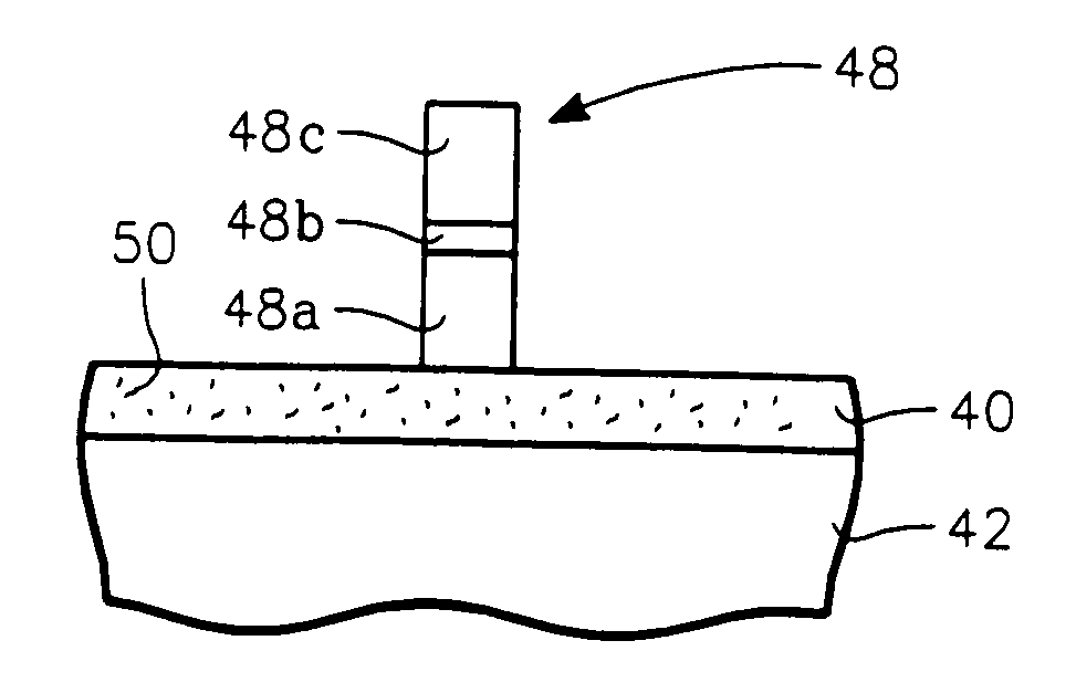 Selective plasma re-oxidation process using pulsed RF source power