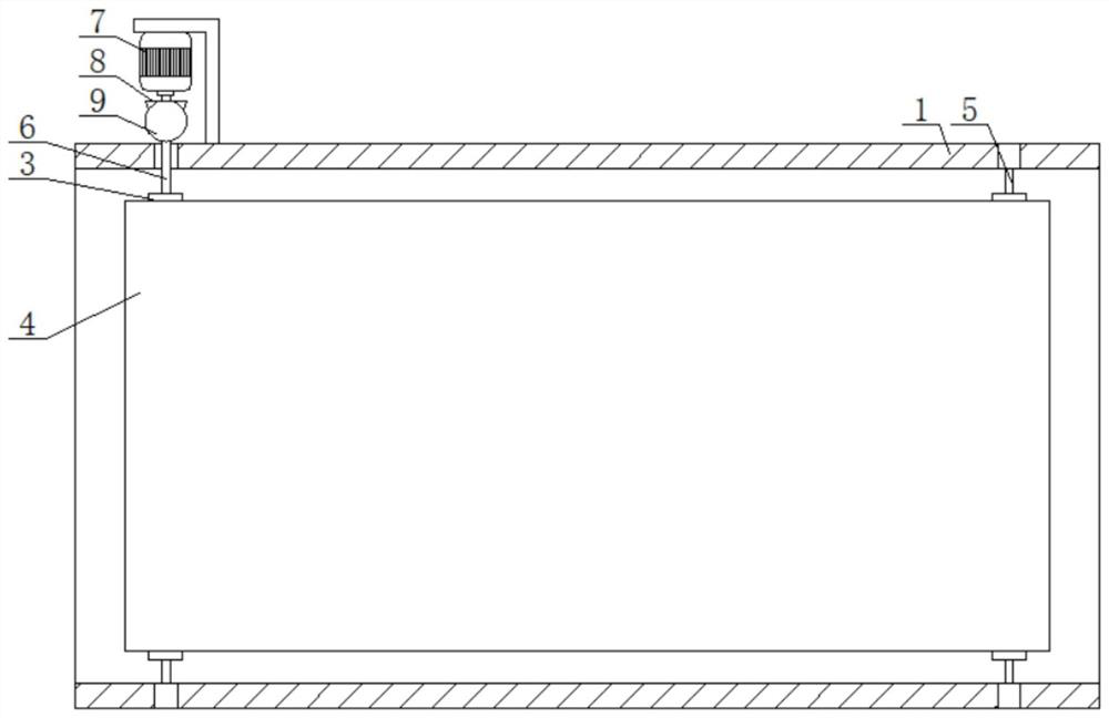 Printing device for carton processing and capable of carrying out stacking and material receiving through sensor