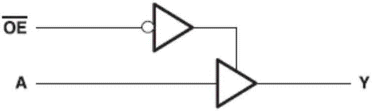 TTL-communication-bus slave-module expanded circuit