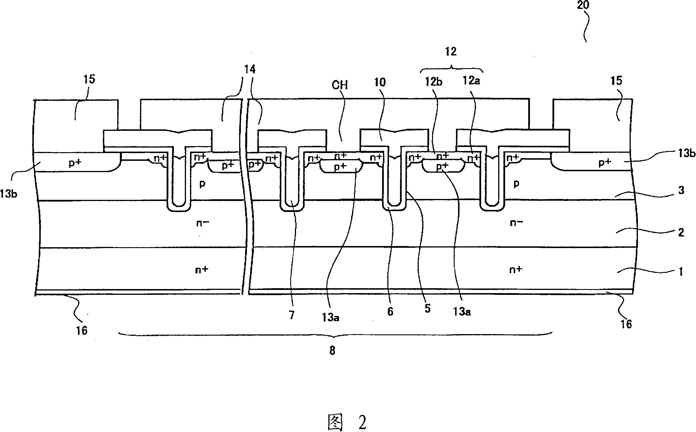 Insulated gate semiconductor device