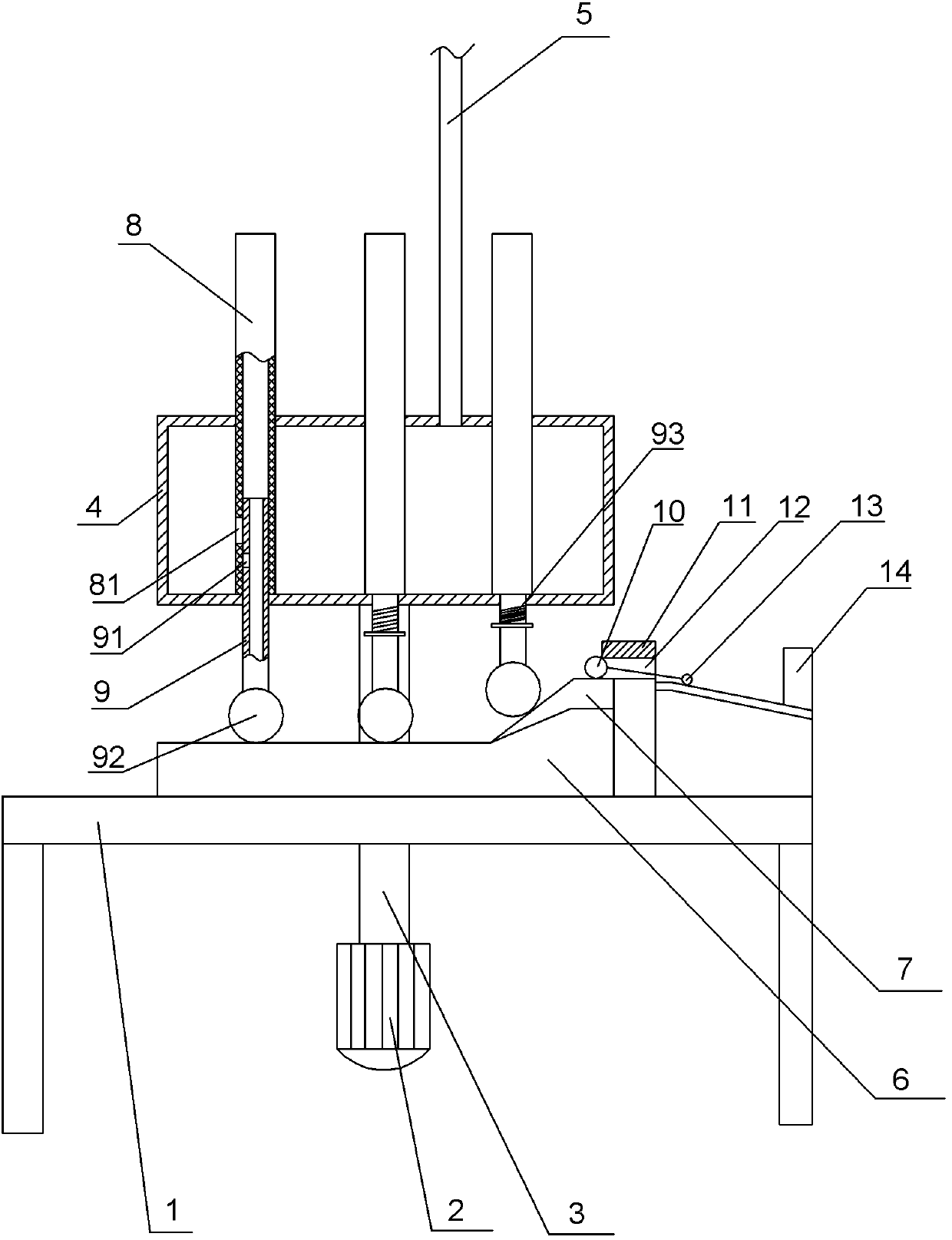 A kind of liquor filling equipment