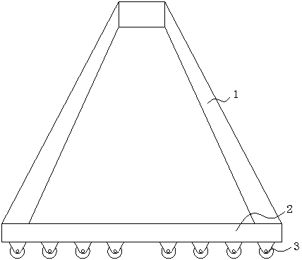 A windproof method and special device for a gantry crane