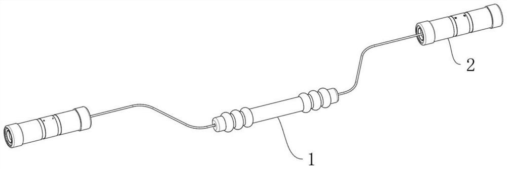 A semi-precision plastic-encapsulated resistor