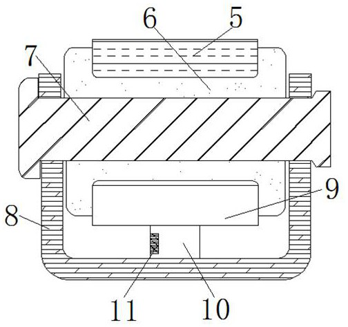 Air conditioner power supply leakage protection reminding device