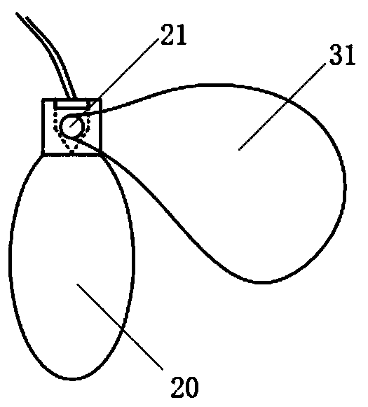 Protective balloon garment and control method thereof